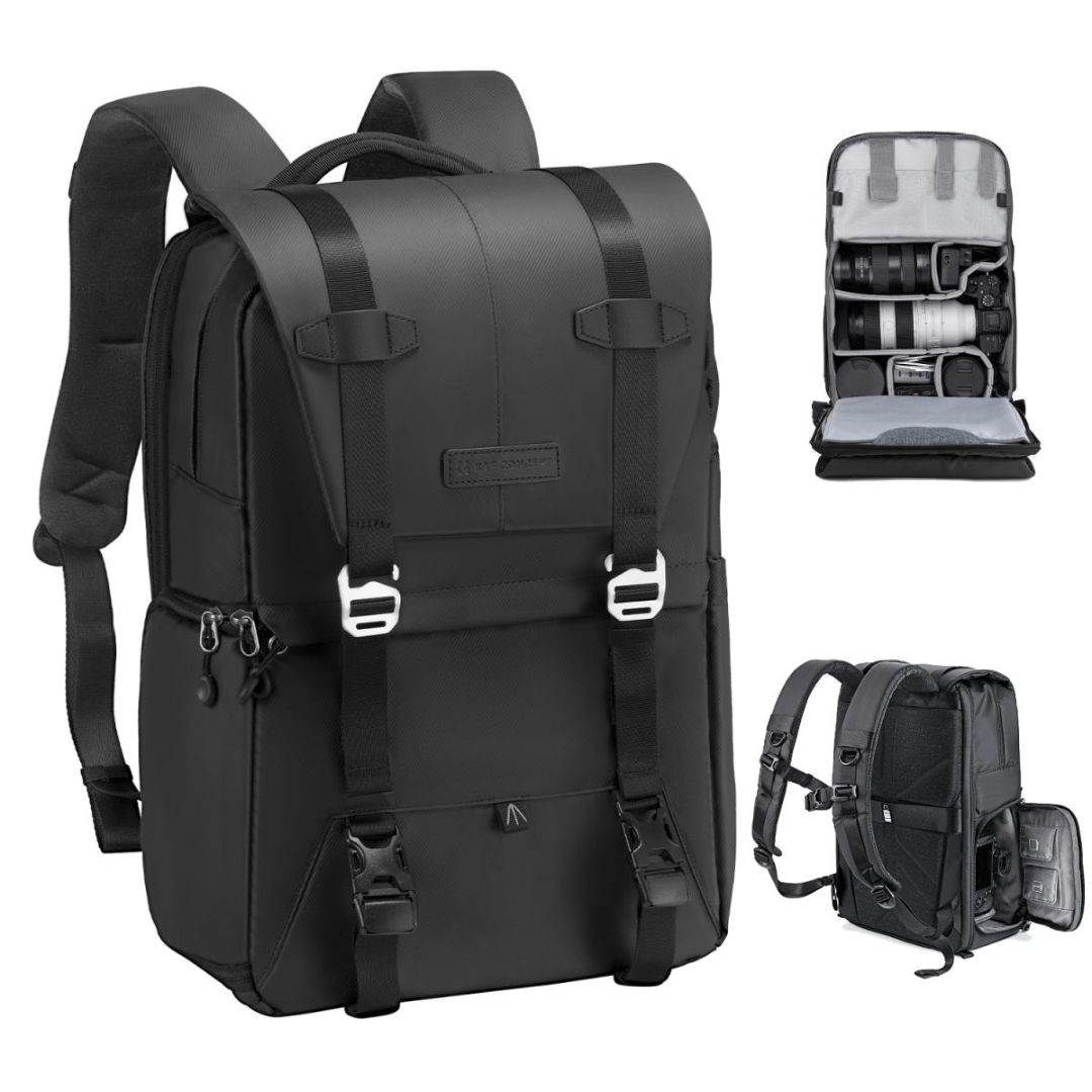 K&F Concept Camera Backpack 20L Waterproof Urban Wander 01 (Crni) KF13.087AV6 - 1